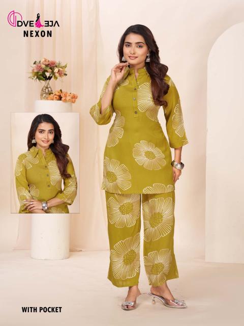 Dveeja nexon cotton co ord set wholesale
